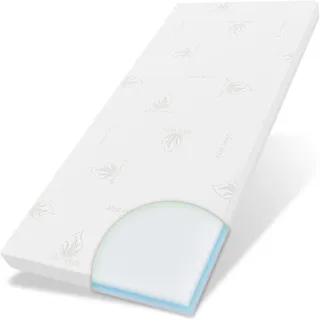 eloneo Topper H2/H3 90 x 190 cm weiß