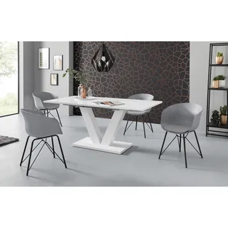 INOSIGN Esstisch »ausziehbar Andy, TOPSELLER!«, (Tisch, Esstisch), mit Auszugsfunktion, 2 Breiten (140-180 cm oder 180-220 cm)