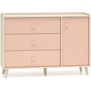 Feldmann-Wohnen Mevel 120 x 85 x 40 cm Wüstensand / Millennial Pink