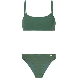 Protest PRTDice Bandeau Bikini Veggie Green - M/38