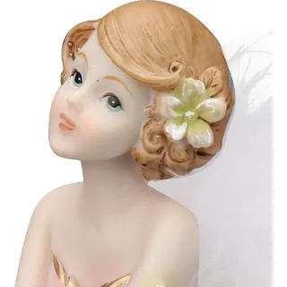 Miniatur Flower Fairy Harz Engel Modell für Bastelgeschenke Home Office Dekoration