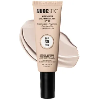 NUDESTIX Nudescreen Daily Mineral Veil SPF 30 Cool – Mineralischer Sonnenschutz für das Gesicht – Getönte Tagespflege & Primer – Leicht, Hydratisierend 50ml