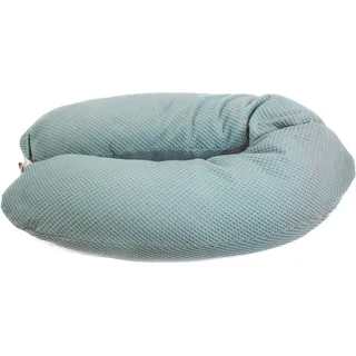 Kreativkopf Bezug Stillkissen & Seitenschläferkissen Grün Waffel 1 St