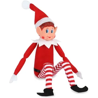 Frech Elfe Puppe für Advent Bei Weihnachtselfe Behaving Schwer Elfie The Jungen