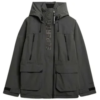 Superdry für Herren. M5012104A Windbreaker Jacke Ultimate Emb braun (M), Lässig, Polyester