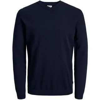 JACK & JONES Male Strickpullover V-Ausschnitt