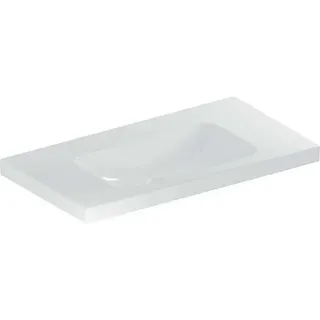 Geberit iCon Light Waschtisch, 90 cm x 48 cm, ohne Hahnloch, ohne Überlauf,501840, 501.840.00.7, Farbe: weiß