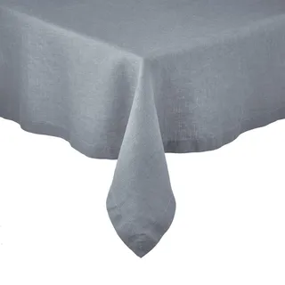 Butlers Tischdecke Riga 160x250cm , Blau , Textil , 160x160 cm , Heimtextilien, Wohntextilien, Tischwäsche, Tischdecken