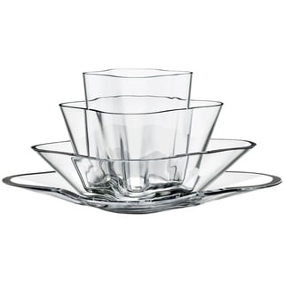 Iittala Alvar Aalto Collection Vase, Glas, Trasparente, 17,5cm