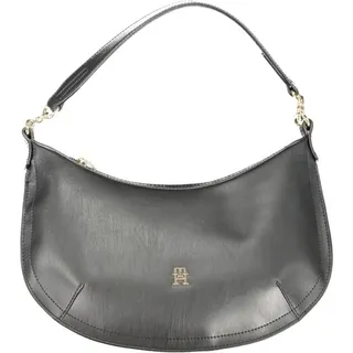 TOMMY HILFIGER - Women's half-shaped shoulder bag with logo - Size One size - Grau