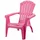 Stapelsessel Gartenstuhl 75 x 86 x 86 cm fucsia