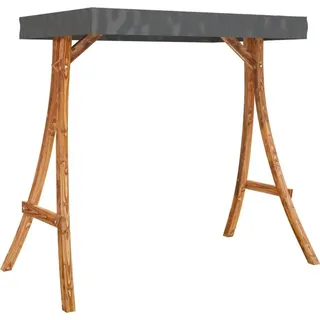 vidaXL Schaukelgestell mit Dach Anthrazit 3-Sitzer