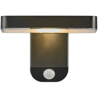 Nordlux Außenwandleuchte Kunststoff 12 cm inkl. Dämmerungssensor schwarz