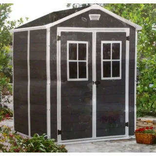 Manor 6x5 DD 1,85 x 1,52 m anthrazit/weiß