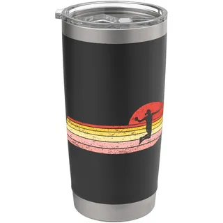 Handball game Handballer Handballspieler Damen Handball Doppelwandiger Edelstahl-Thermobecher