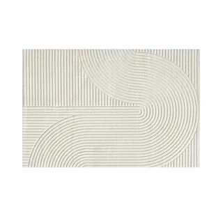 MERINOS Webteppich Elio Creme/Beige ca. 160x230cm