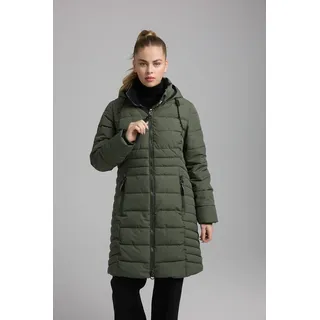 MANISA Steppmantel mit Stehkragen und Reißverschluss