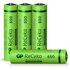 Bild von ReCyko NiMH AAA 650 mAh 1,2V 4 Stück Blister