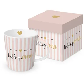 Kaffeebecher Lieblingsoma, Tasse Großmutter Geschenkset, Oma