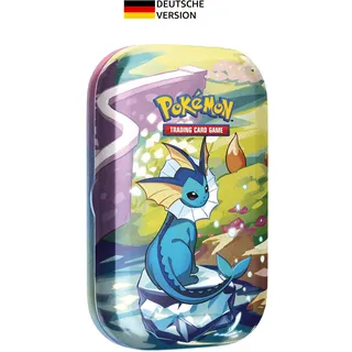 Pokémon Mini-Tin-Box Karmesin & Purpur – Prismatische Entwicklungen: Aquana