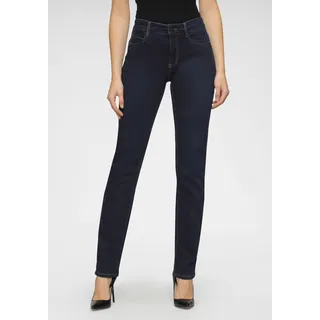 MAC Dream Jeans Straight in dunklem Dark Washed-D40 /