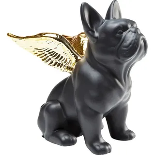 Kare »Deko Figur Sitting Angel Dog Gold-Schwarz