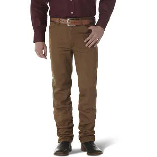 Wrangler Herren 0936 Cowboy Cut Slim Fit Jeans - Braun - 38W / 30L