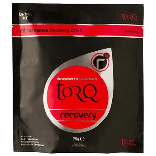 Torq Recovery Schachtel Mit Energiegelen Erdbeeren Mit Sahne 50g 10 Einheiten - Black - One Size