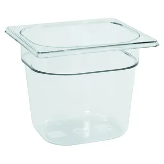 Behälter GN 1-6, PC - 176x162x150mm - 2,3 L
