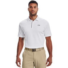 Bild Herren Tech Golf Poloshirt,weiß (White (100)), XLT