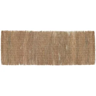 casa.pro Reisigzaun 500 x 200 cm Naturfarben Naturmaterialien