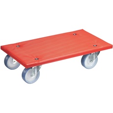 Bild Transporthilfe MM 1396 I 57,5 x 30 cm – ideal für empfindliche Schwerlasten I 400 kg Tragkraft I gepolsterter Schonbezug I hochbelastbar I wasserabweisend – 20139601