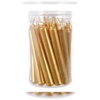 Christmas Decorations Kleine Spitzkerzen 10,5 cm 22 St. Gold
