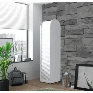 Mäusbacher Big System Office Rollladenschrank 46 x 44 x 192 cm weiß