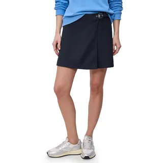 Street One Knielanger Skort mit Schnalle Shadowed Navy 36