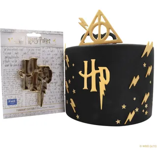 pme cake es s.l PME Harry Potter Fondant & Keks Ausstecher, HP Logo