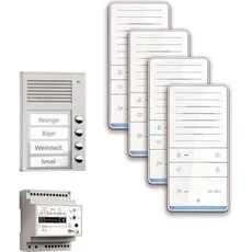 TCS, Klingel + Türsprechanlage, audio pack AP f.4PAAF041/001Wohneinheiten m.Aussenstation PAK 4
