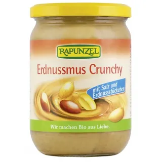 Rapunzel - Erdnussmus Crunchy mit Salz 500 g