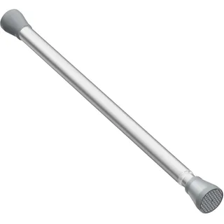 AIZESI 1 Stück Gardinenstange ohne Bohren 40-70cm Ø22mm, Teleskopstange zum Klemmen Klemmstange für Gardinen, Spannstange ohne Bohren, Ausziehbar Vorhangstange für Schrank Küche Schrank - Silber