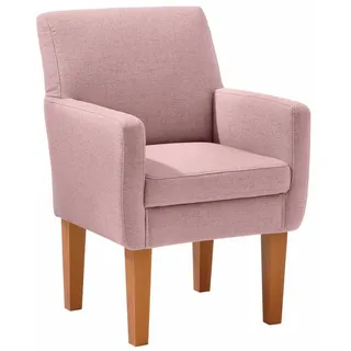 Home Affaire Sessel Fehmarn Strukturstoff 66 x 96 x 71 cm Rosa
