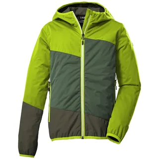 KILLTEC Jungen 2-Lagen-Funktionsjacke/Outdoorjacke mit Kapuze KOS 223 BYS JCKT; apfel, 152,