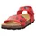 Tieffußbett Sandale Rot 36