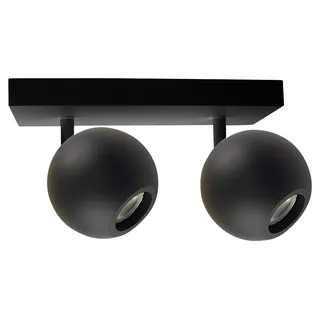 enovalite GLOBE 2 flammig rund schwarz