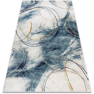RugsX Emerald Teppich 180 x 270 cm Blau/Gold