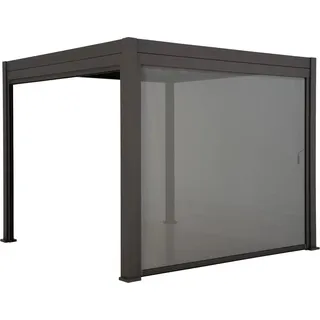 Leco Rollo 4 m Zur Lamellenpergola Deluxe Anthrazit