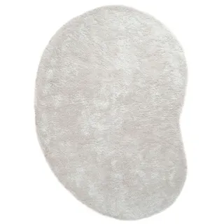 Bruno Banani »Dana Bean shape, besondere Form, weich, Mikrofaser Teppiche« U-förmig 30 mm Höhe organische Form, uni, Wohnzimmer, Schlafzimmer, Esszimmer