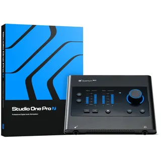 PRESONUS Quantum ES 2 USB-C Audio-Interface, 2x2, 24-Bit/192kHz mit MAX-HD-Preamps und Studio One+ Software
