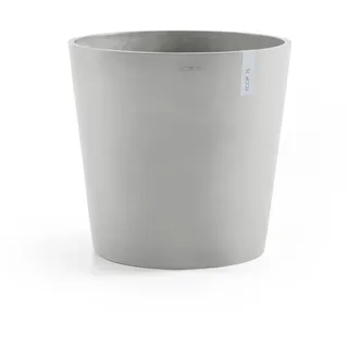 Ecopots Amsterdam Ø 50 x 50 cm Weißgrau