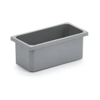 Naber, Aufbewahrungsbox klein, dunkelgrau (1,2 Liter)  - Mülleimer - Grau