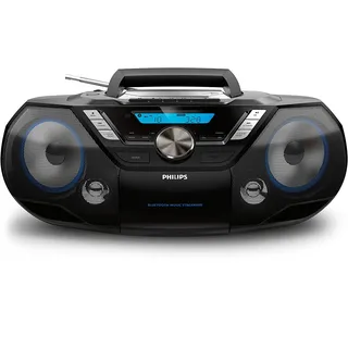 Philips AZB798T/12 (DAB+, FM, Bluetooth, Radio, schwarz